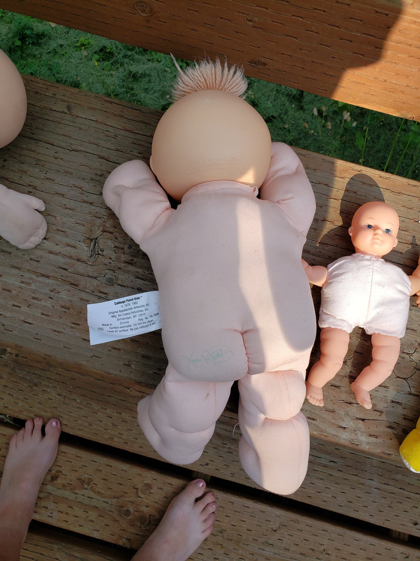 Pair of 1982 Cabbage Patch Dolls
