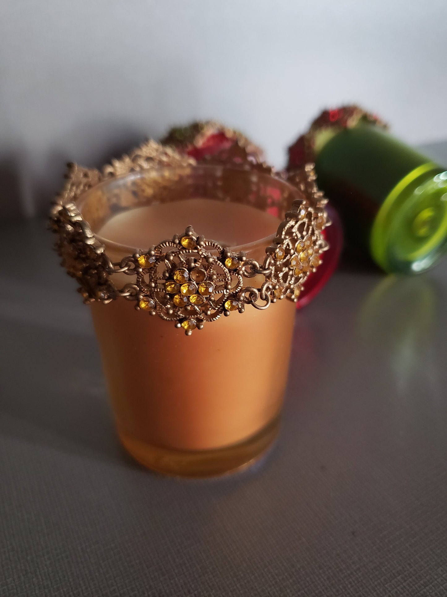 Vintage Scented Jeweled Candles