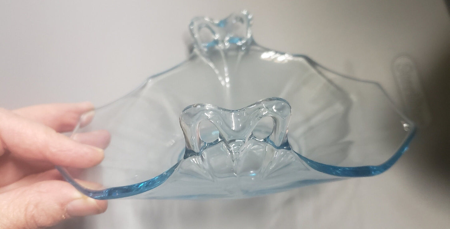 Vintage Light Blue Nut/Candy Dish