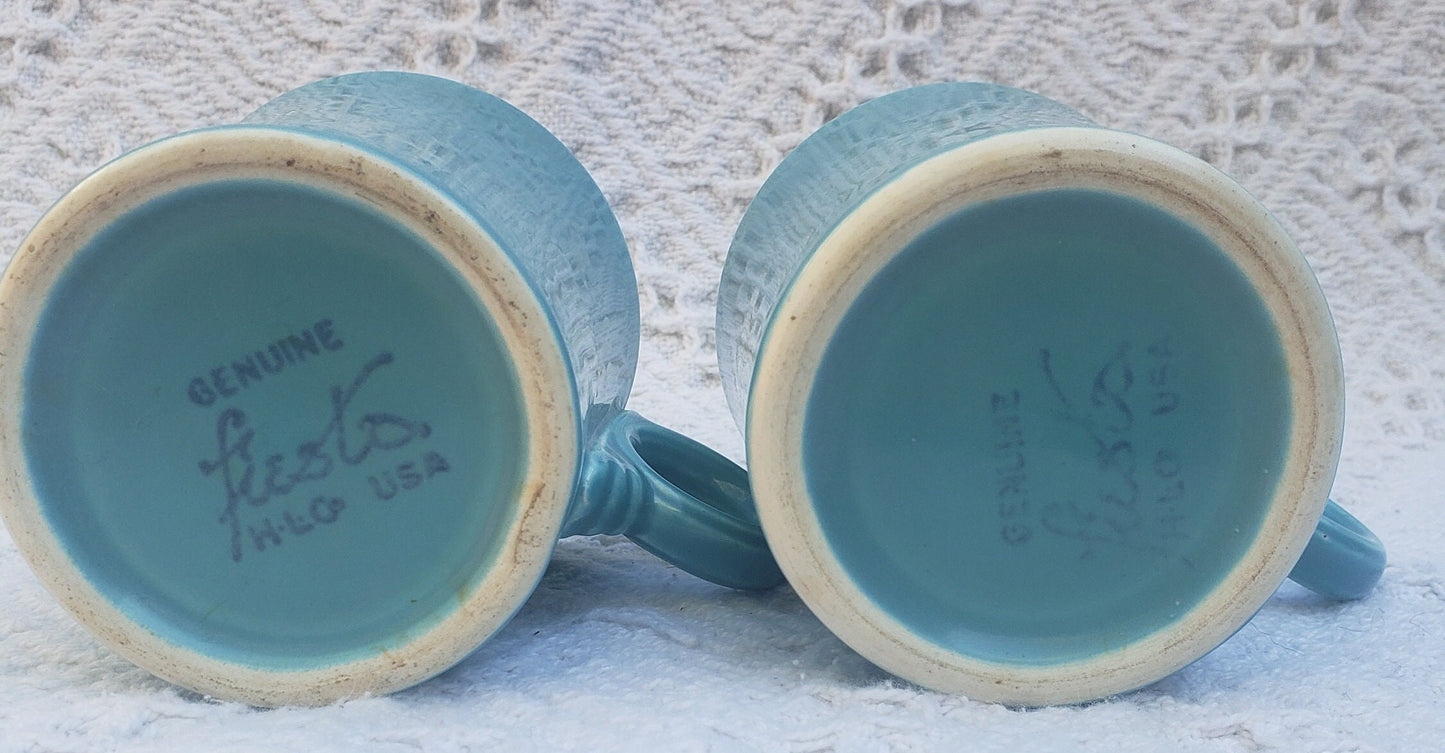 Vintage Fiesta Tom and Jerry Mugs