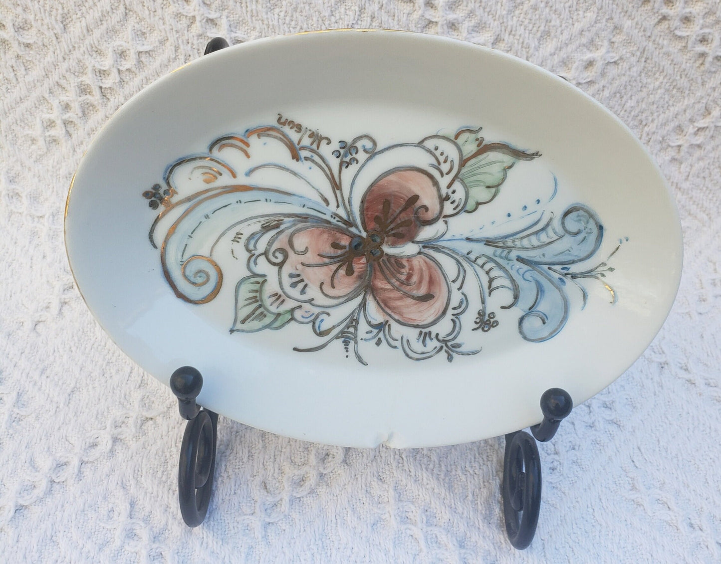 Vintage China Oval Serving Trays