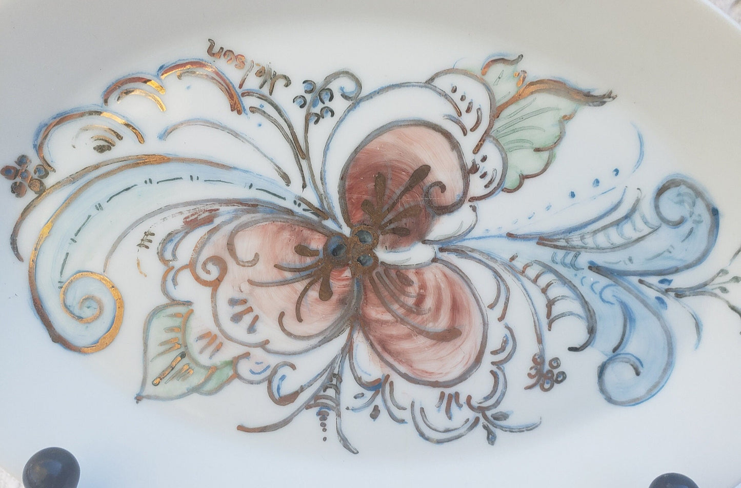 Vintage China Oval Serving Trays