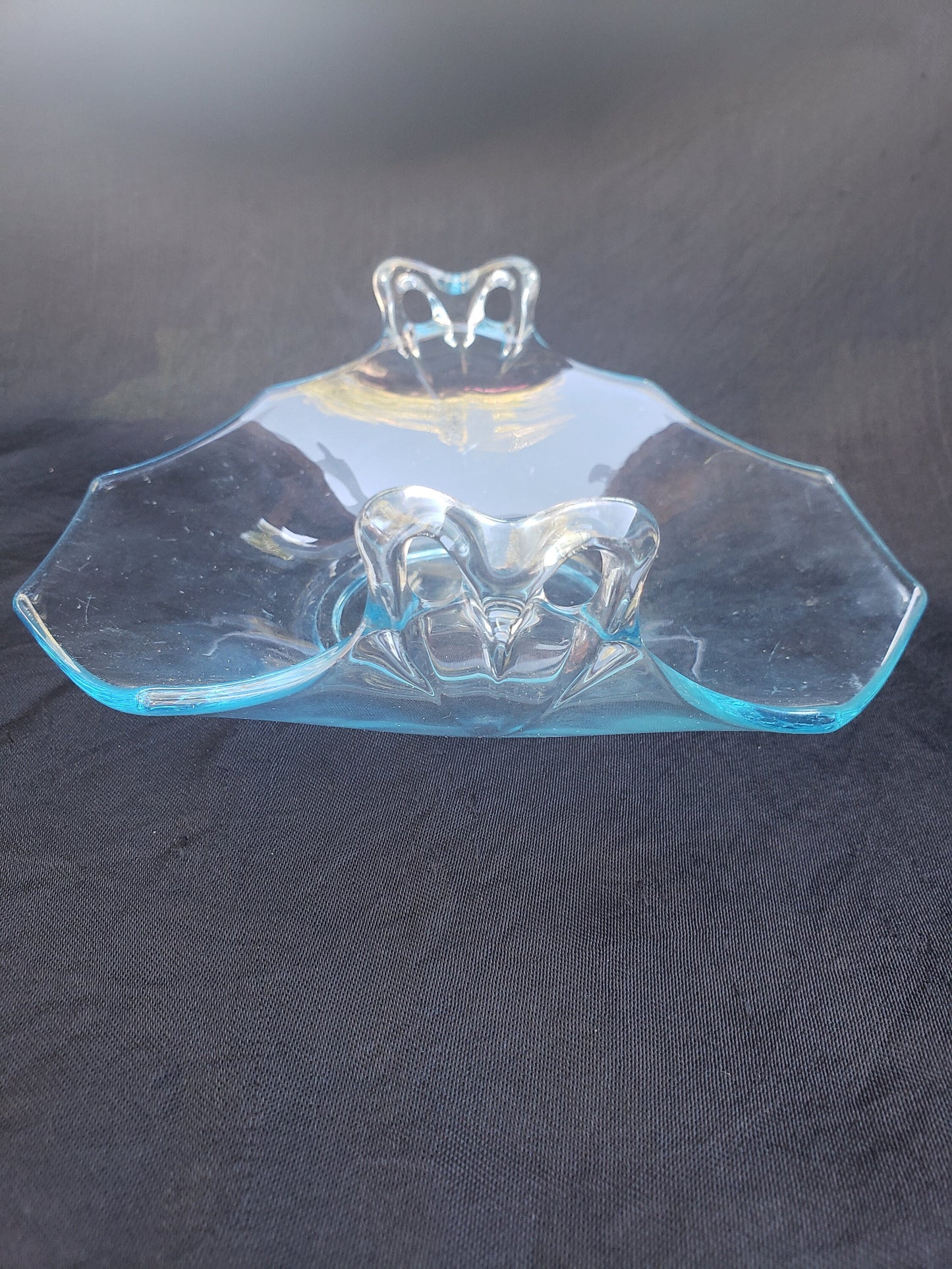 Vintage Light Blue Nut/Candy Dish