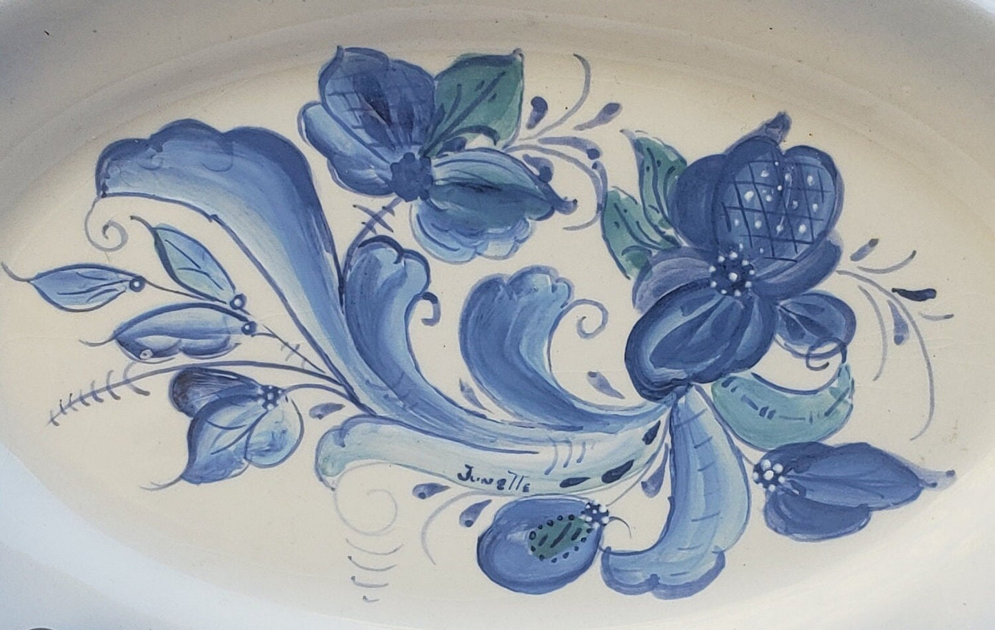 Vintage China Oval Serving Trays