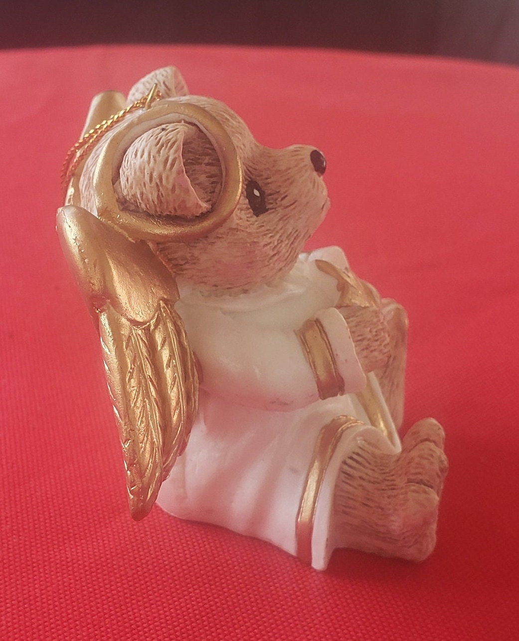 Adorable Angel Bear Christmas Ornament
