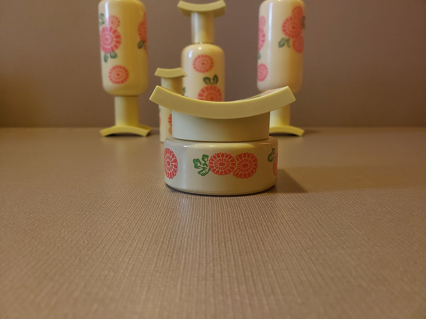 Vintage 1970s Hana Gasa Empty Bottles