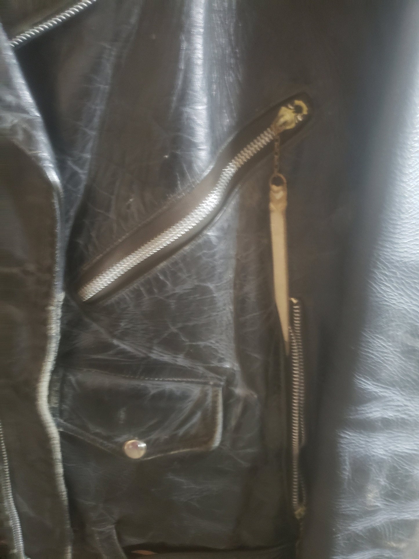 1950's Penny's Genuine Steerhide Motorcycle Jacket