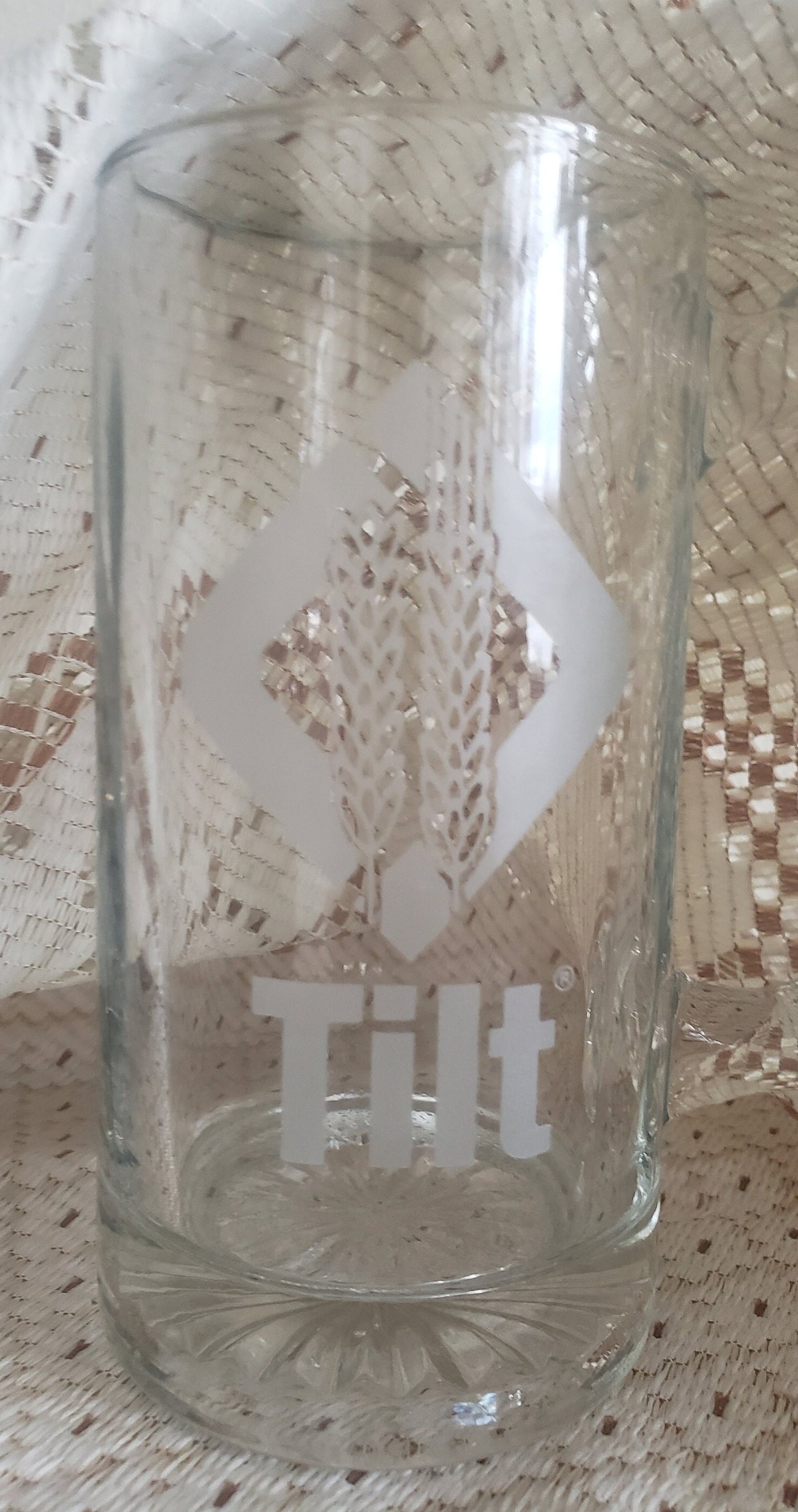 Vintage Embossed Beer Tankard