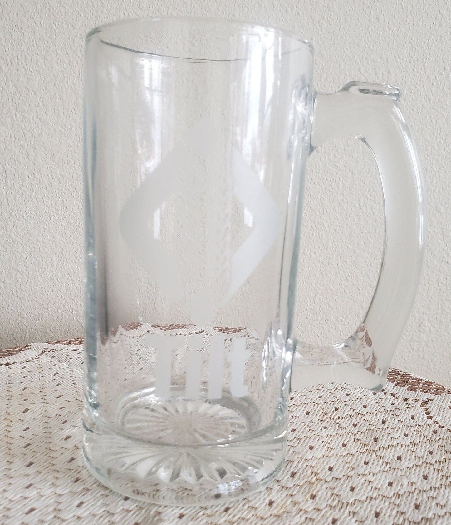 Vintage Embossed Beer Tankard