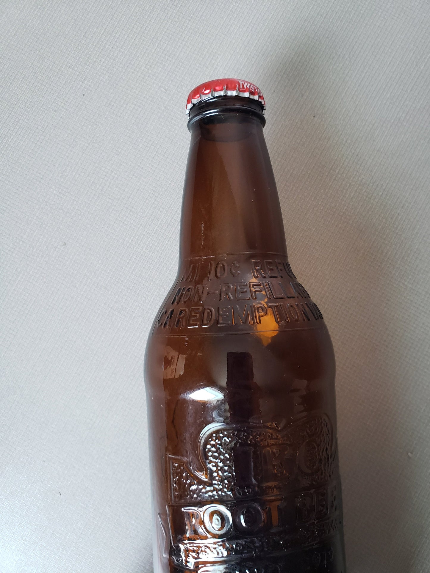 Vintage IBC Root Beer Bottle 12 Oz