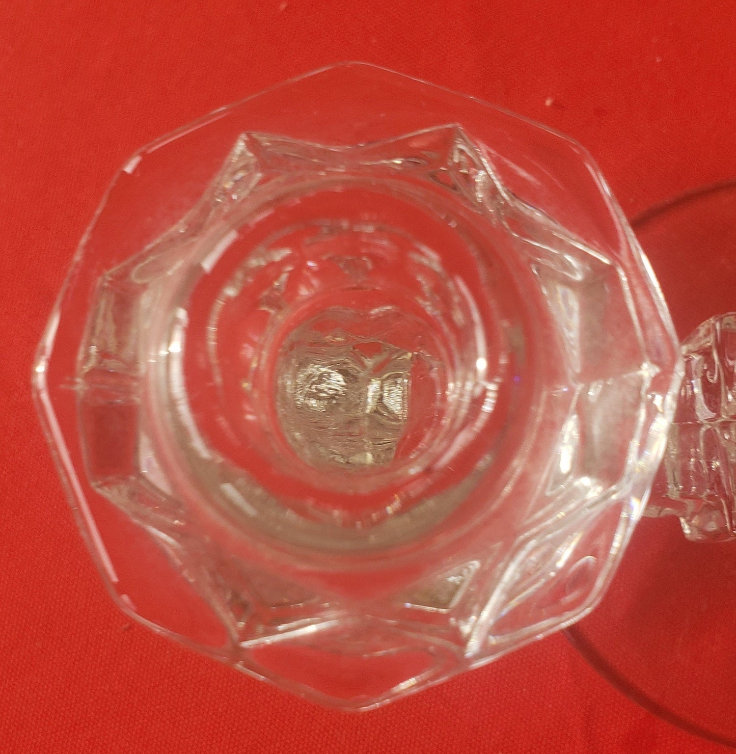 Vintage Double Candlestick Holder by Fostoria Glass