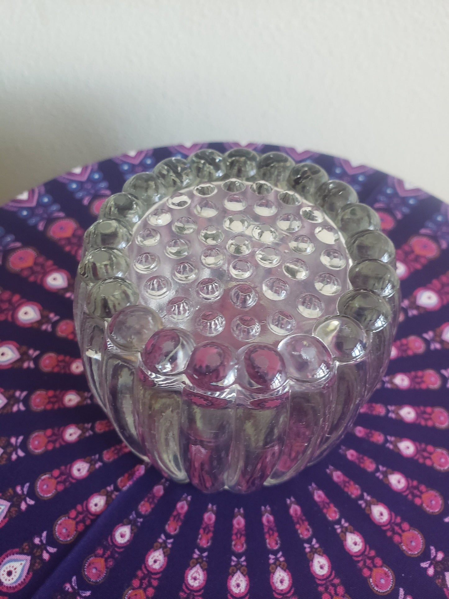 Jeanette Glass Open Sugar Bowl