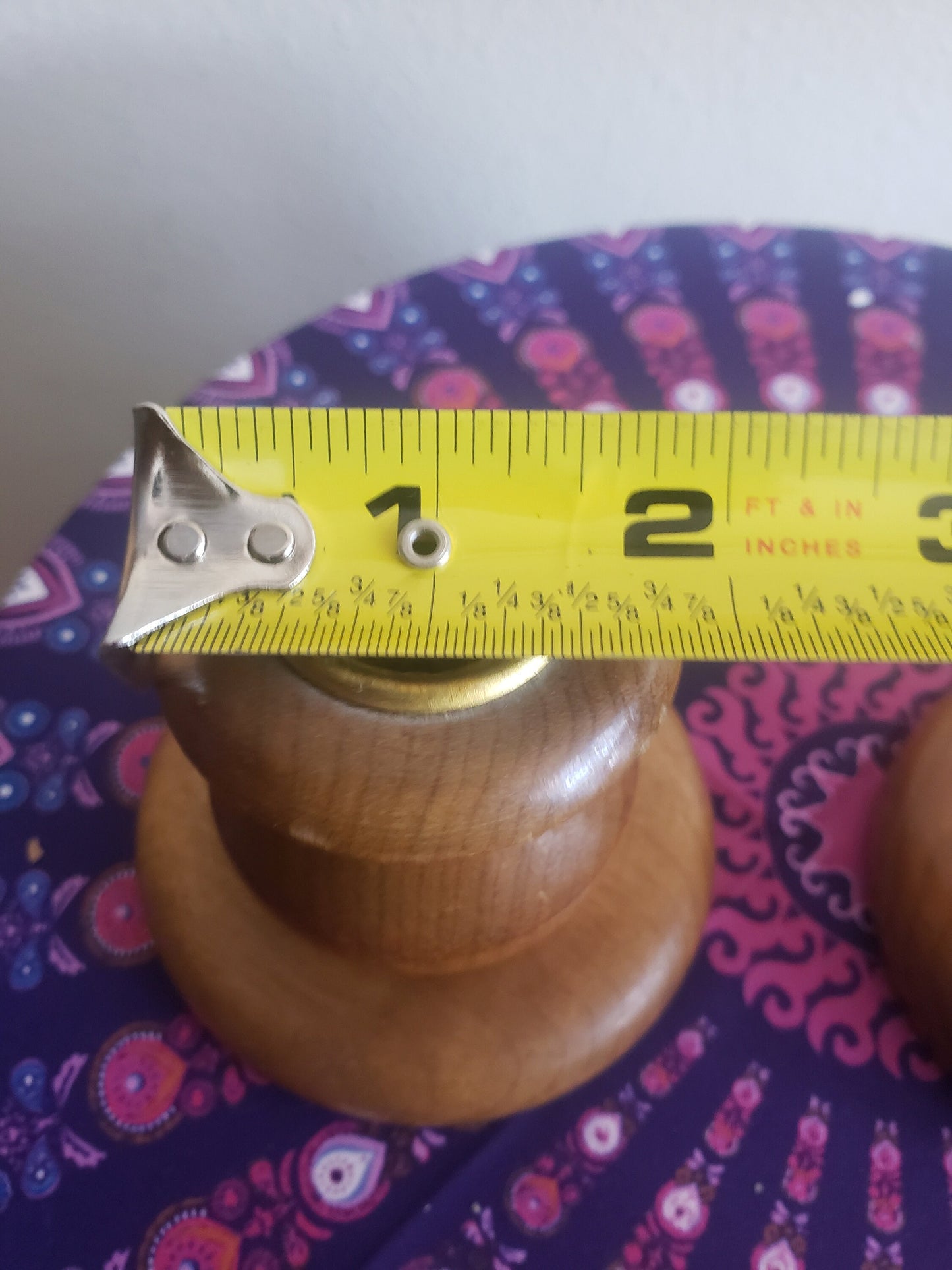 Vintage Hand Crafted Candlestick Holders - Set of 2