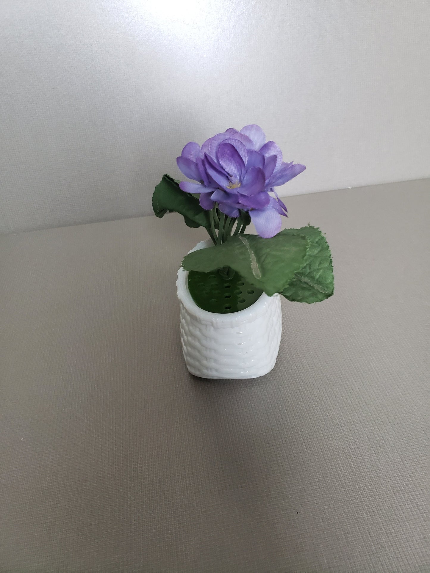 Vintage Avon Basket of Violets Pomander