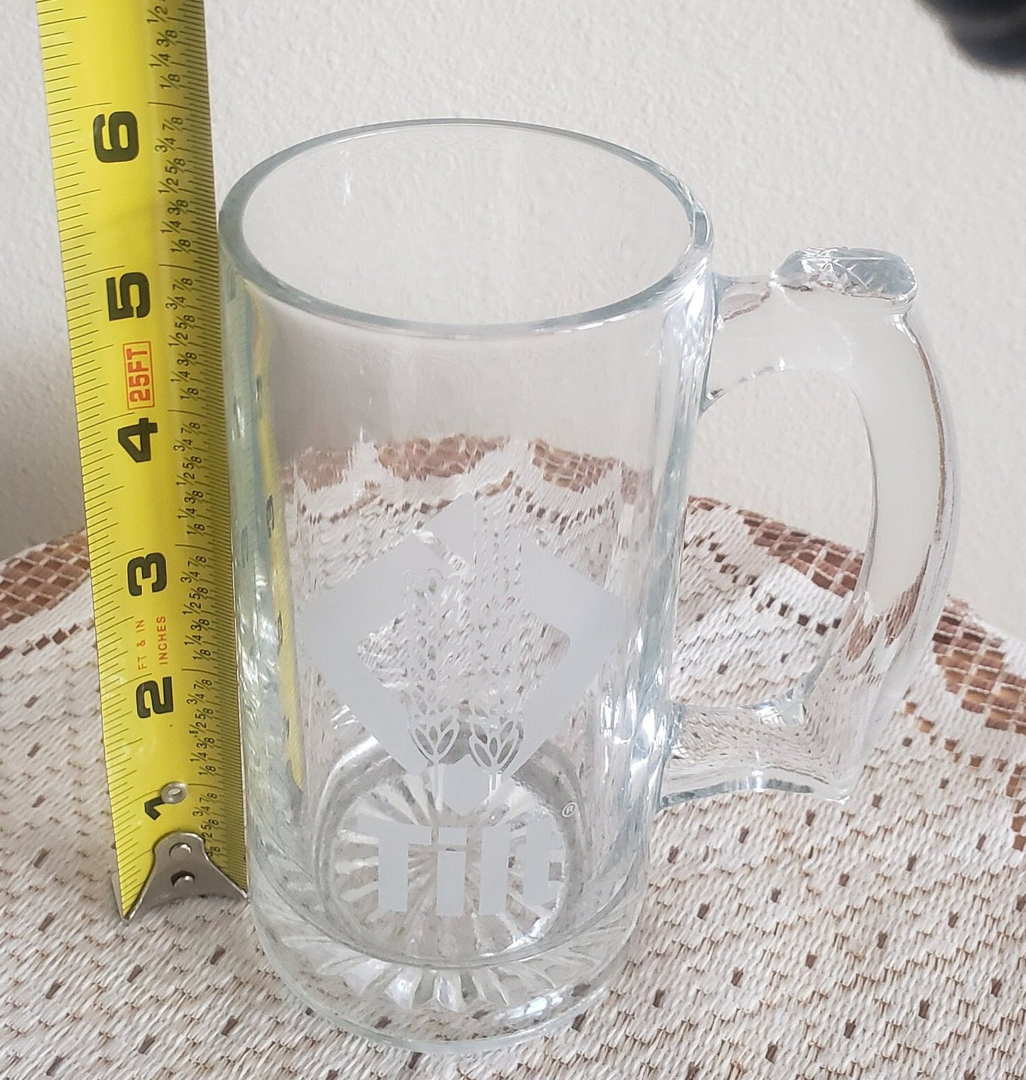 Vintage Embossed Beer Tankard