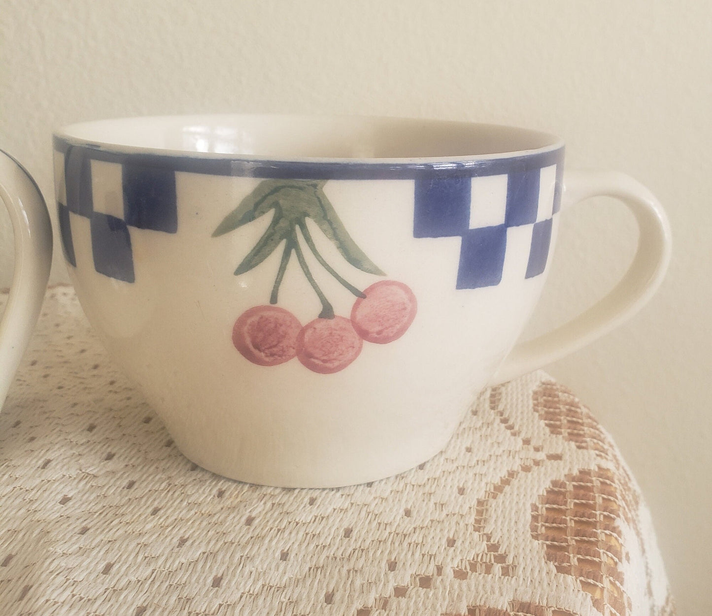 Stackable Tea for One Set - Chipped Rim