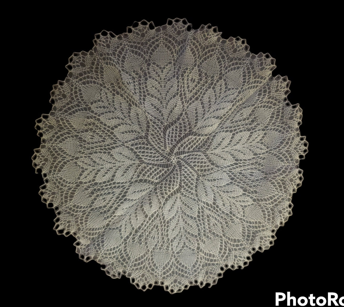 Vintage Handmade Crocheted Lace Doily