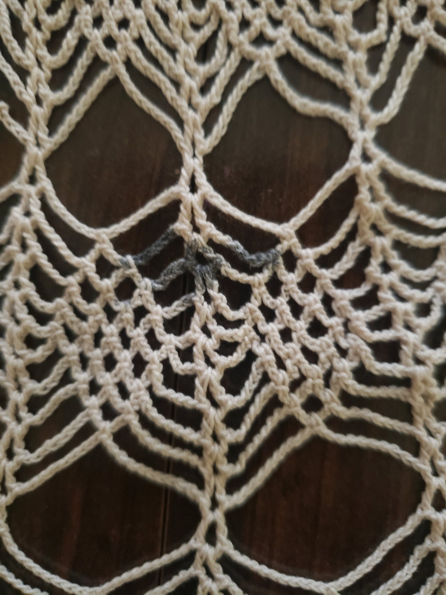 Elegant Beige Vintage Doily