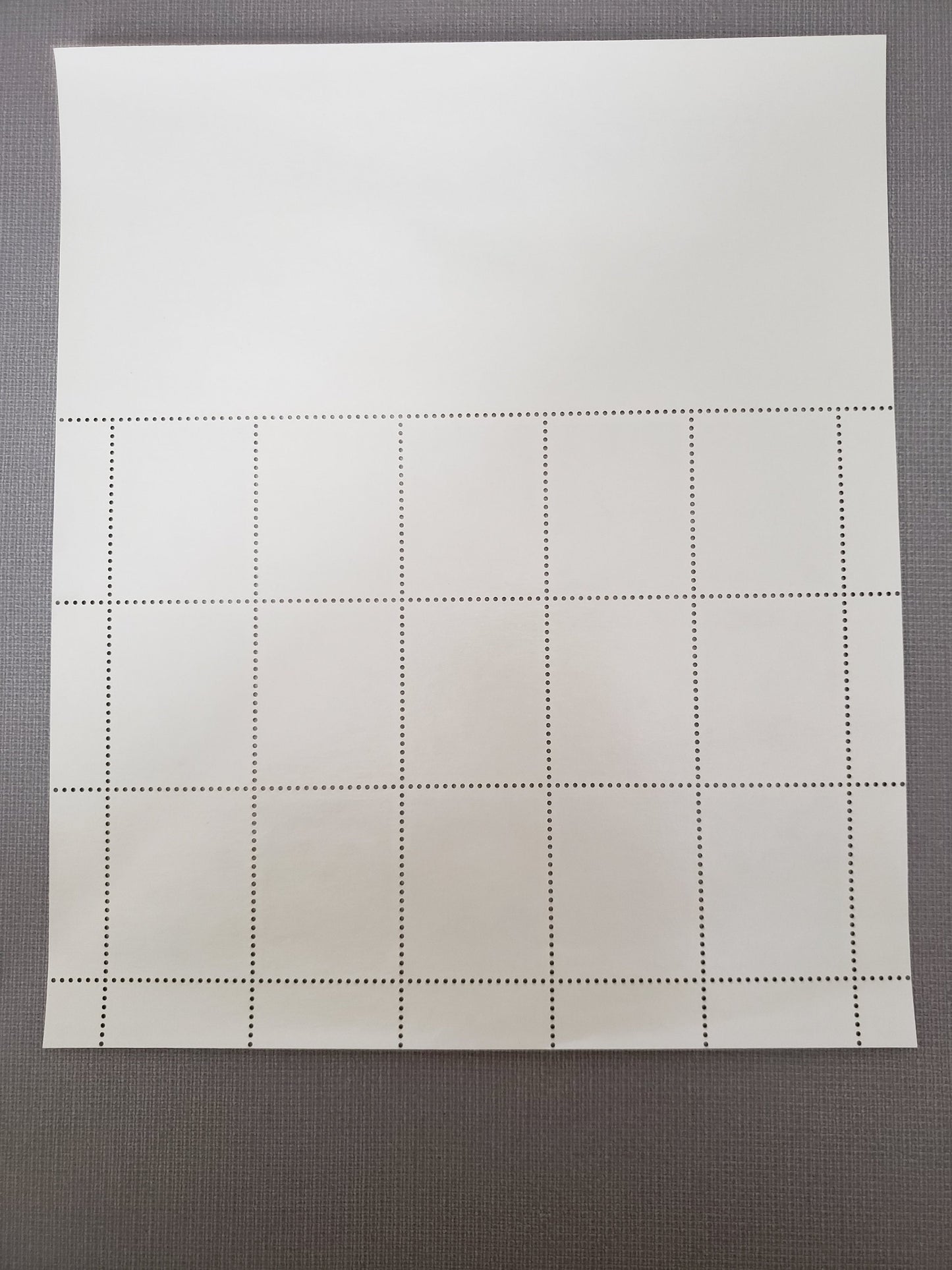 American Glass Full Sheet of 15 Unused US Postage Stamps 33c Glassmaking Free-Blown
