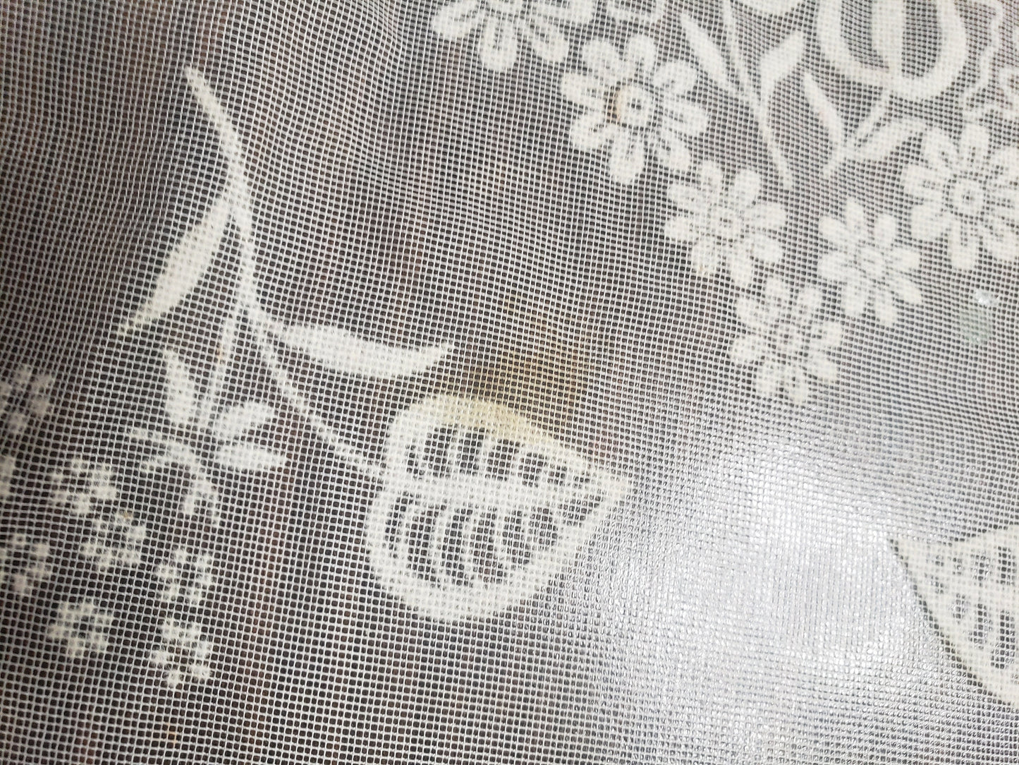 Vintage White Lace Table Runner