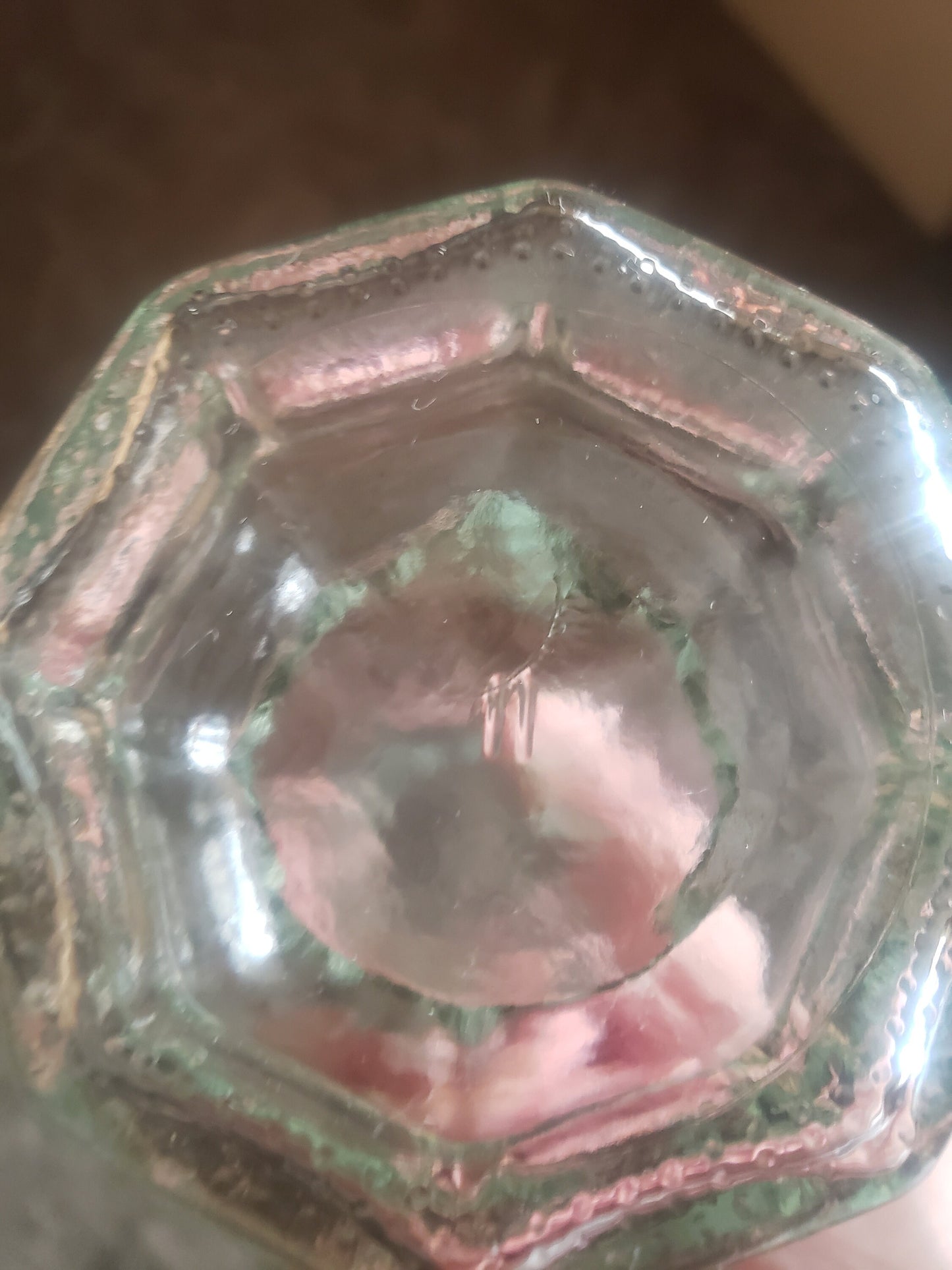 Vintage Clear Glass Bud or Stem Vase