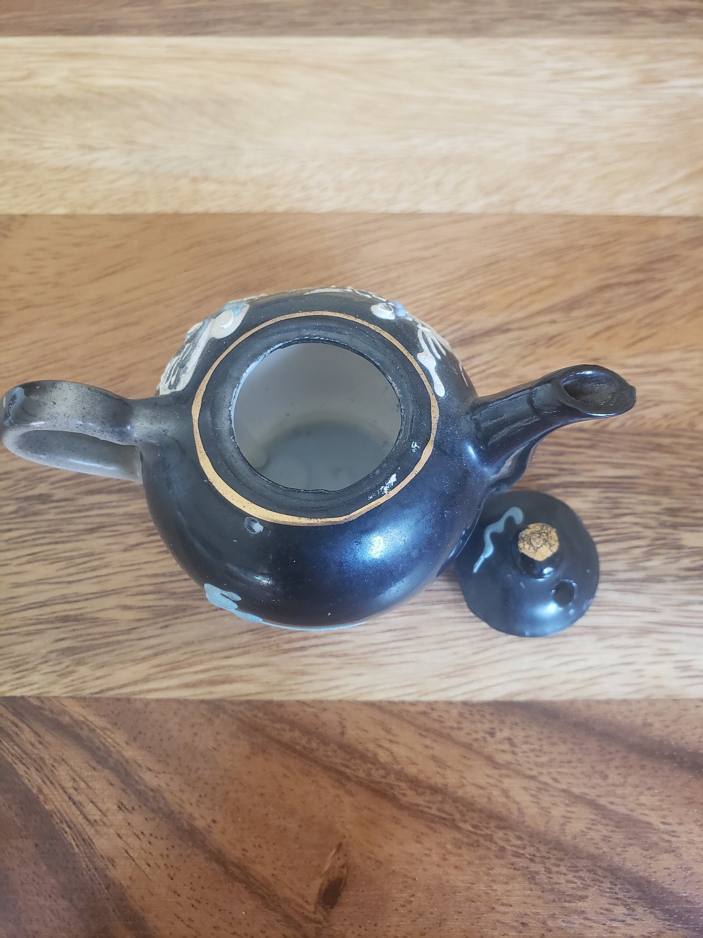 Cute Little Hand Painted Dragonware Teapot