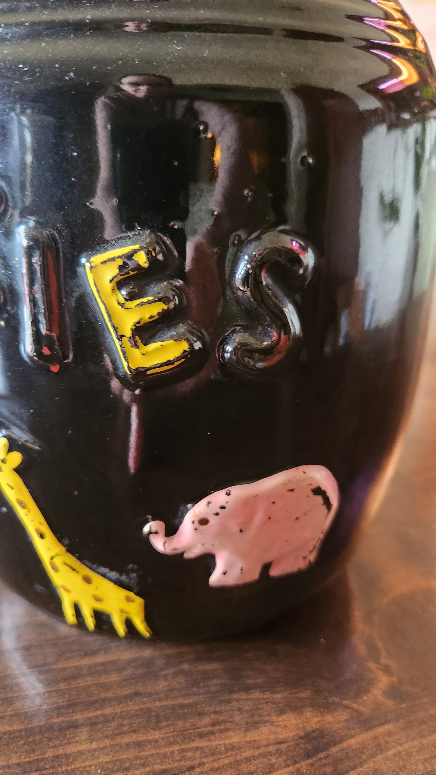 Vintage Cookie Jar Crock with Lid