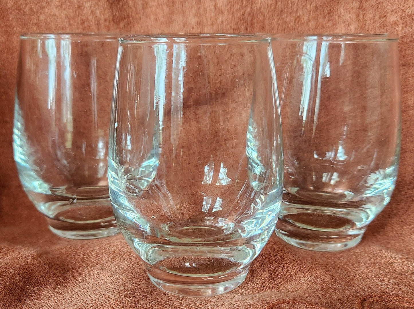 Vintage Roly Poly Tempo Glassware by Libbey - Set of 3