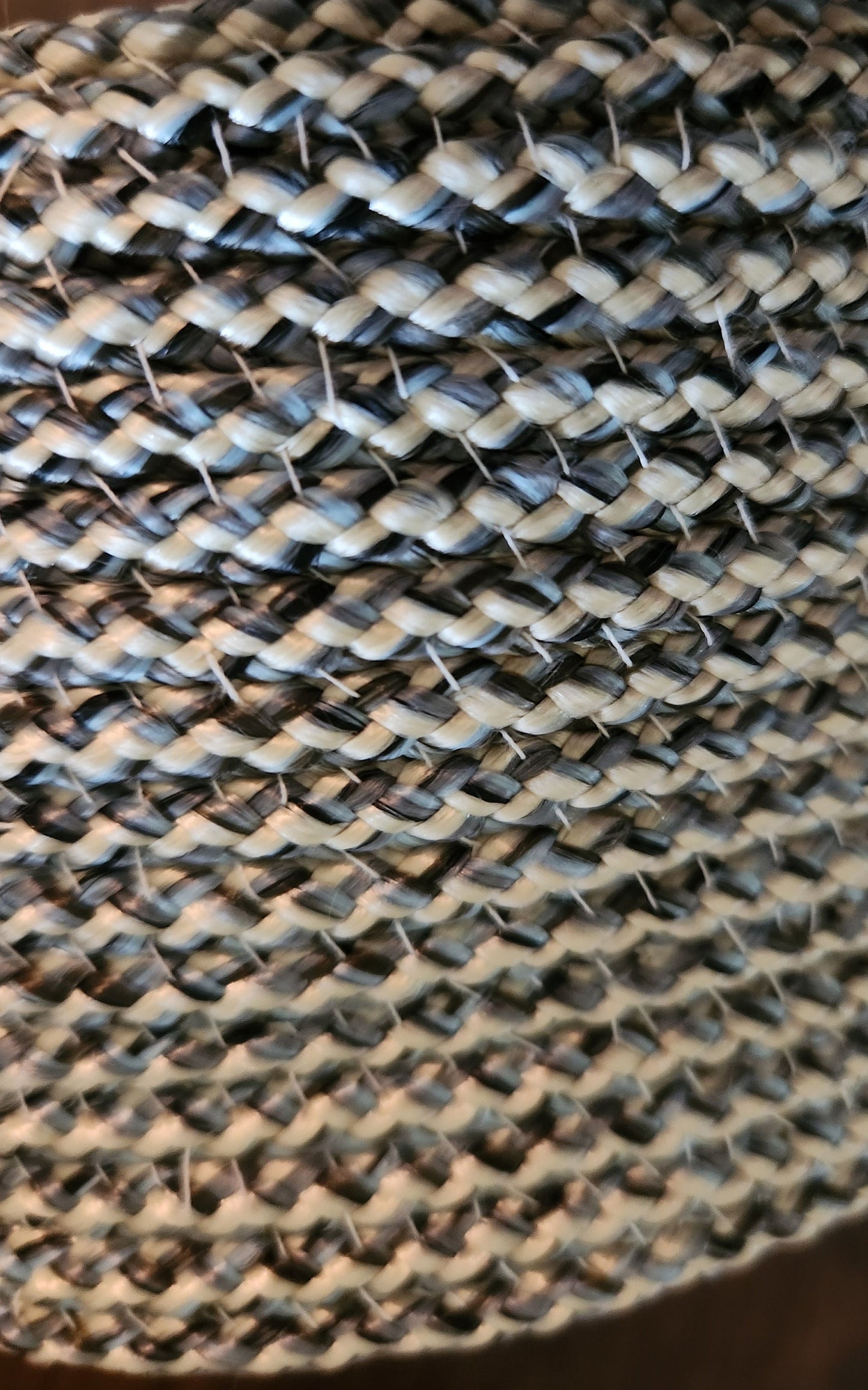 Coil Woven Basket with Lid