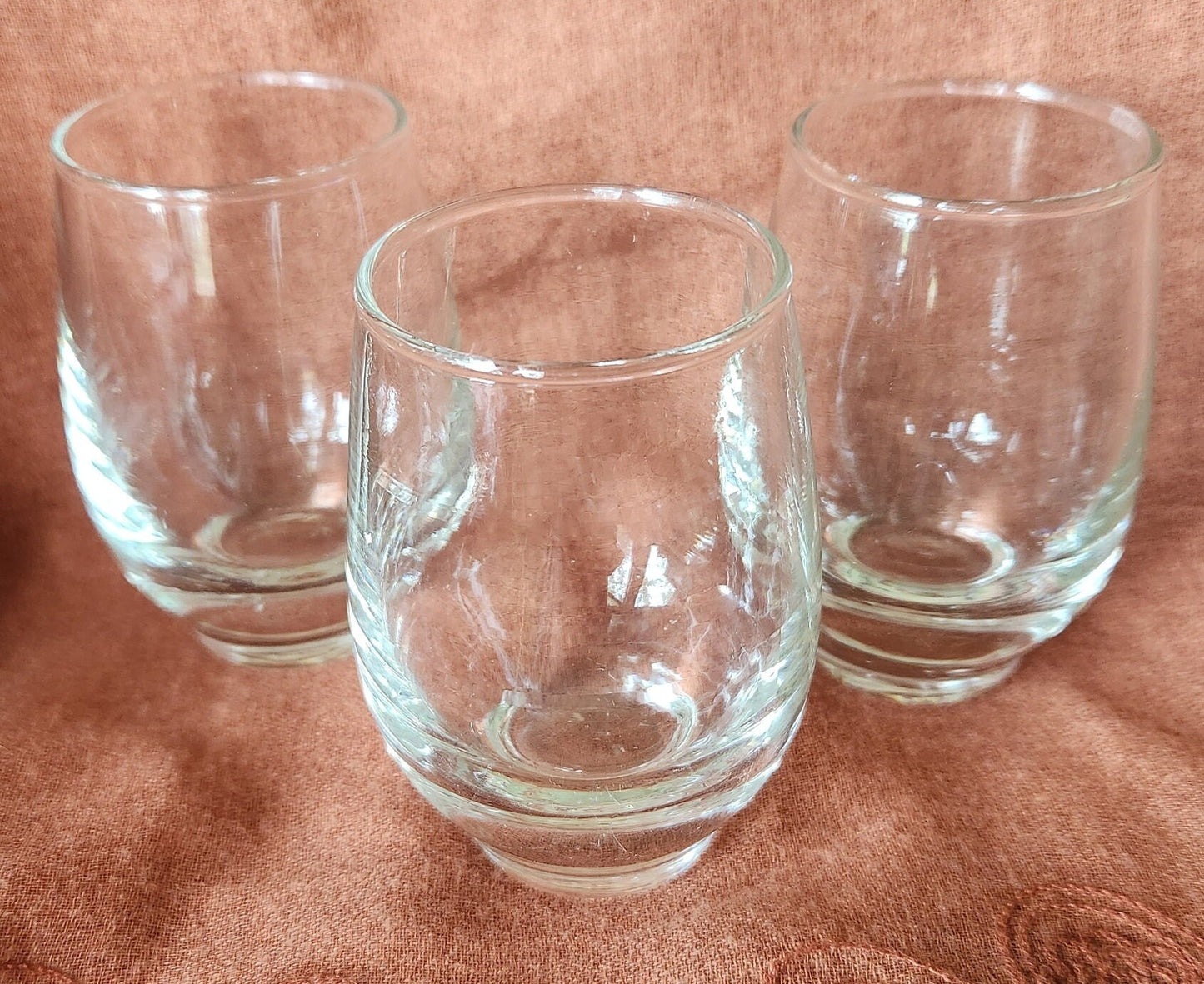 Vintage Roly Poly Tempo Glassware by Libbey - Set of 3