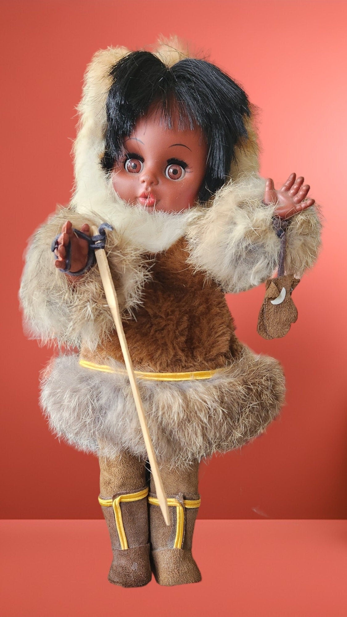 Vintage Alaskan Inuit Eskimo Doll