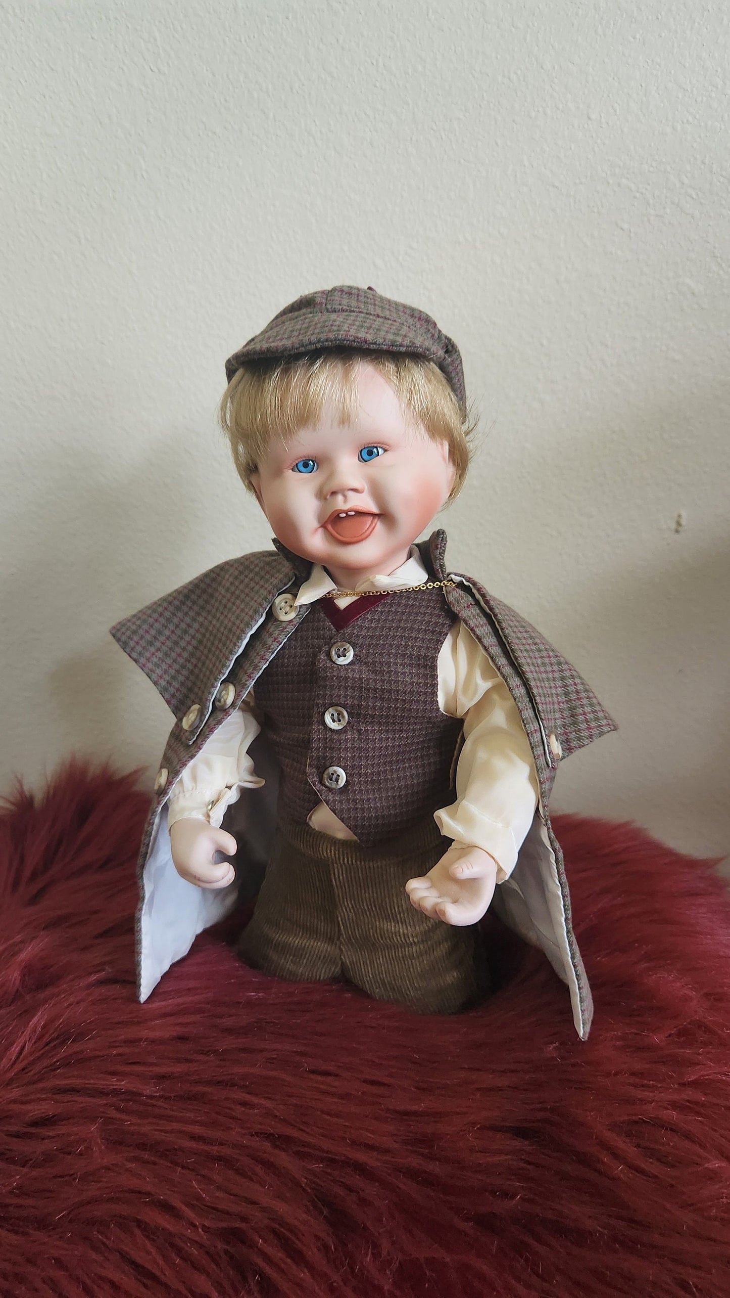 Little Sherlock Porcelain Doll