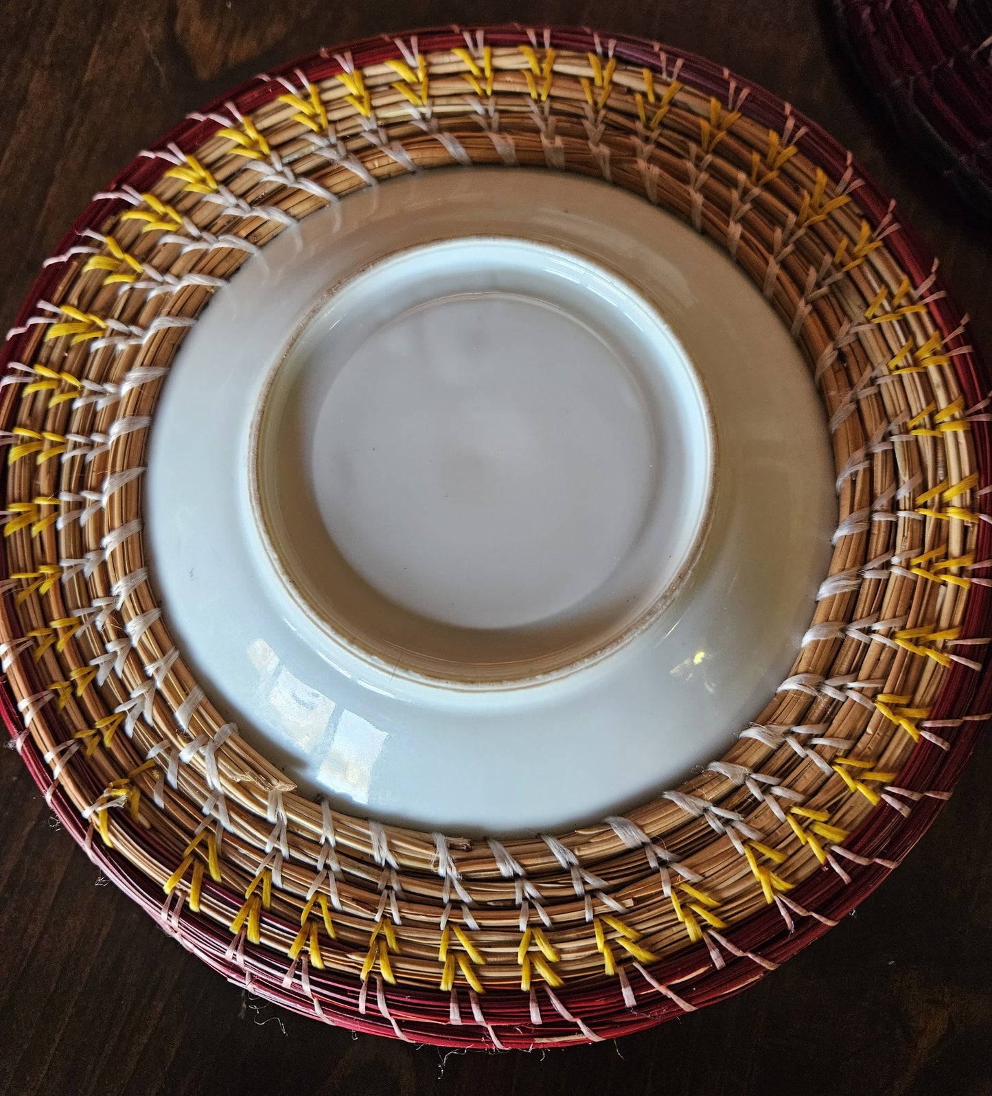 Exquisite Handcrafted Pine Needle Basket