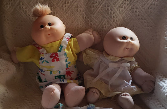 Pair of 1982 Cabbage Patch Dolls