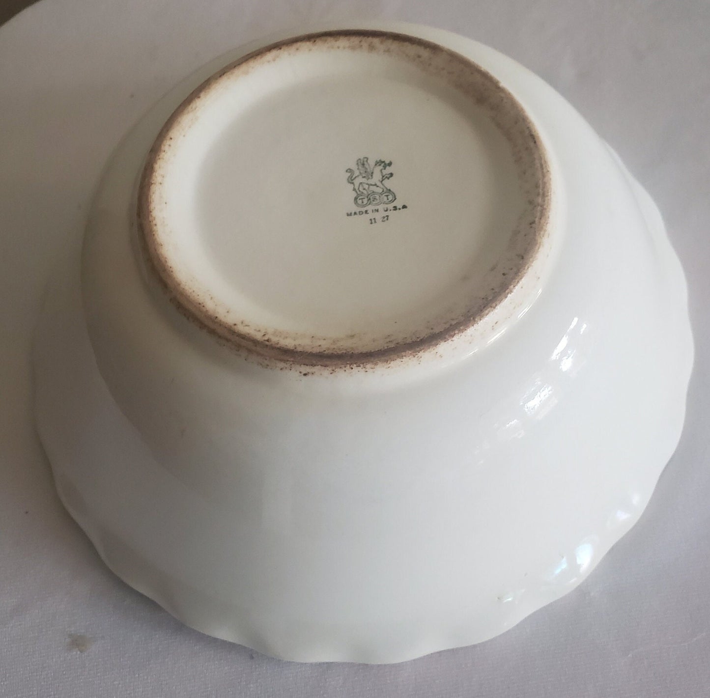 1940's Taylor Smith Taylor Serving Bowl