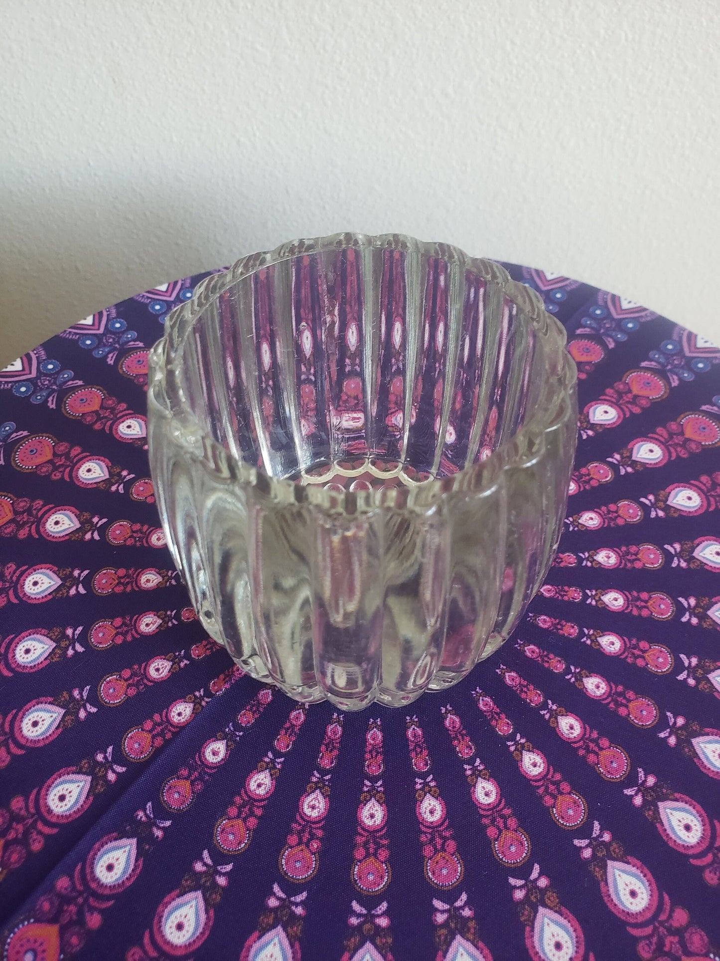 Jeanette Glass Open Sugar Bowl