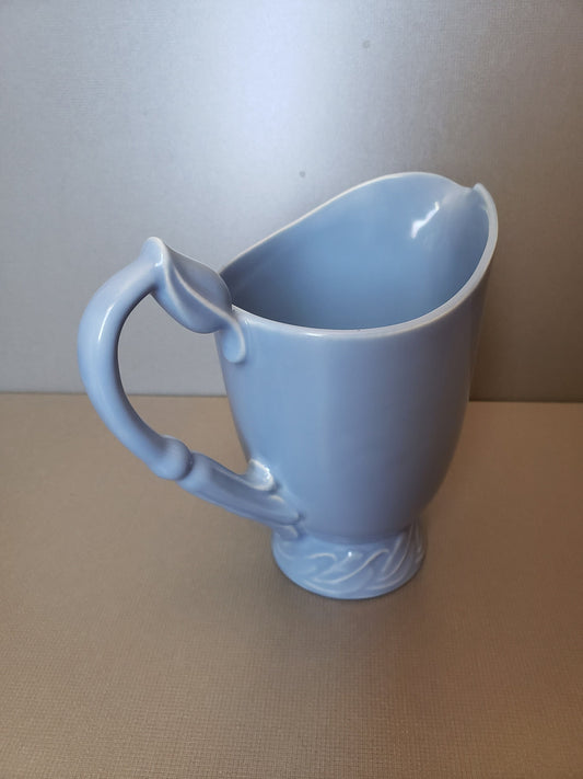 Vintage Vernonware Periwinkle Blue Pitcher