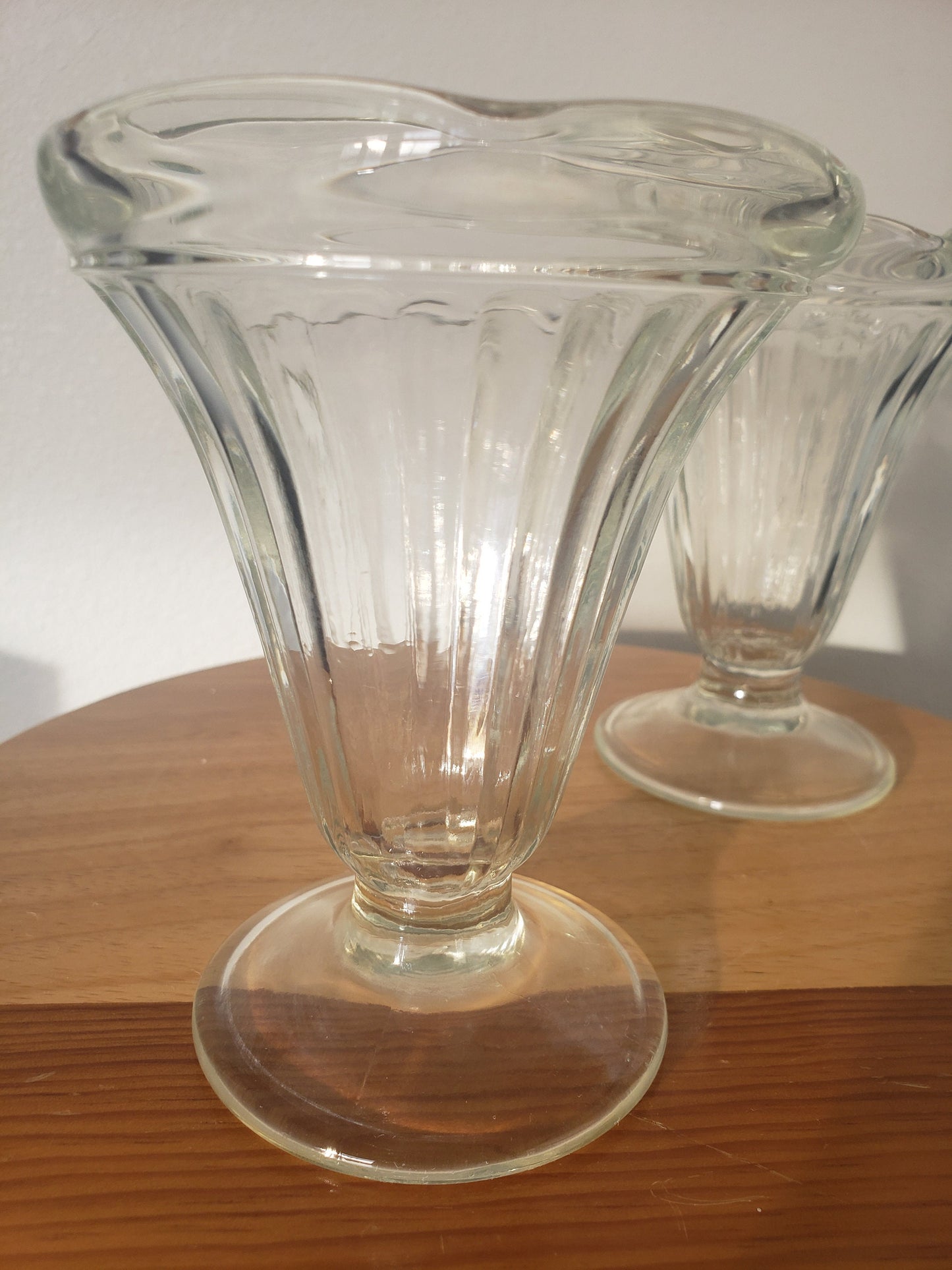 Nostalgic Ice Cream Glasses