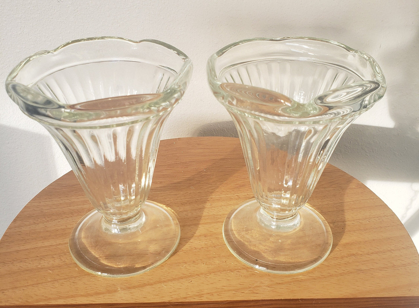 Nostalgic Ice Cream Glasses