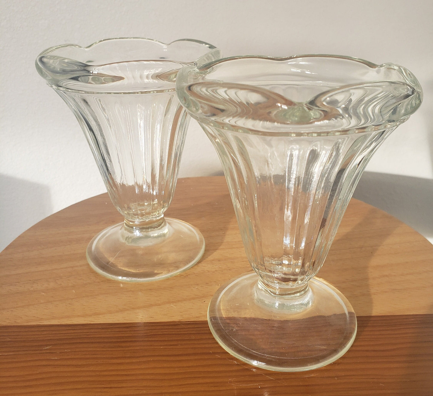Nostalgic Ice Cream Glasses