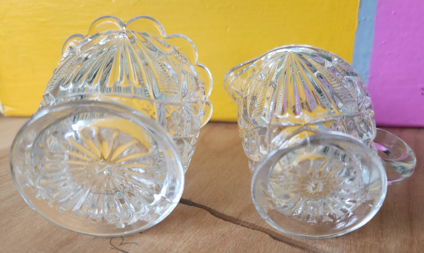 Antique Child/Toy Sized Creamer and Sugar Bowl Set ca 1908