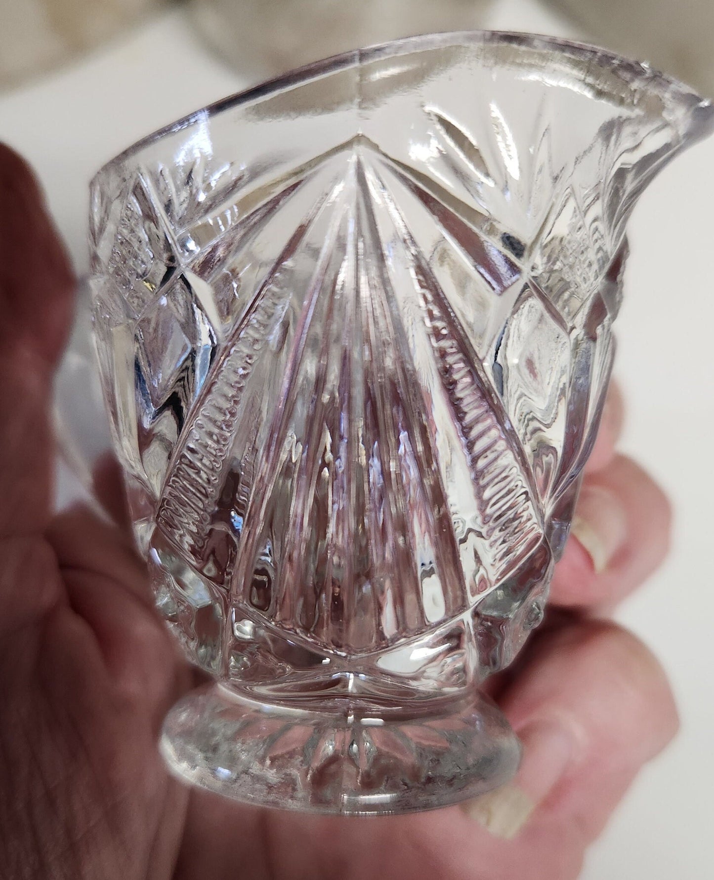 Antique Child/Toy Sized Creamer and Sugar Bowl Set ca 1908