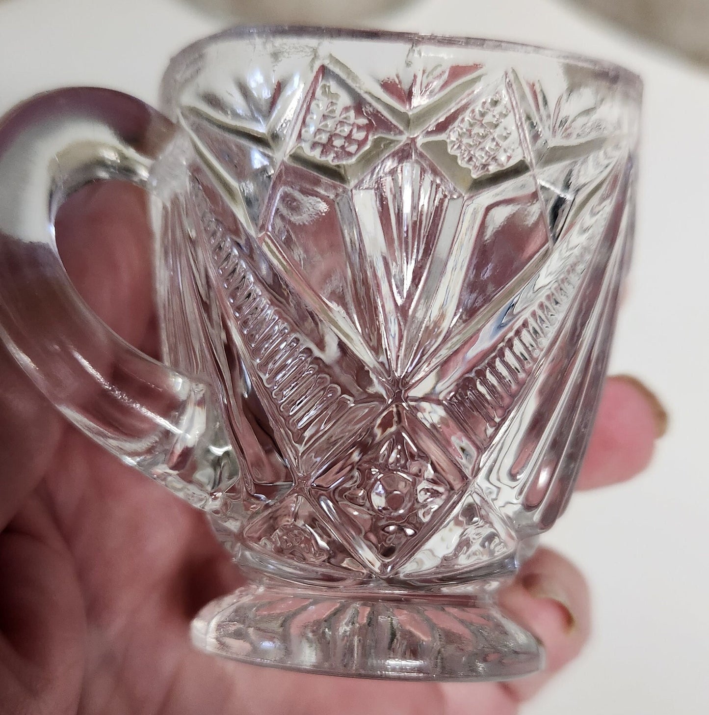 Antique Child/Toy Sized Creamer and Sugar Bowl Set ca 1908