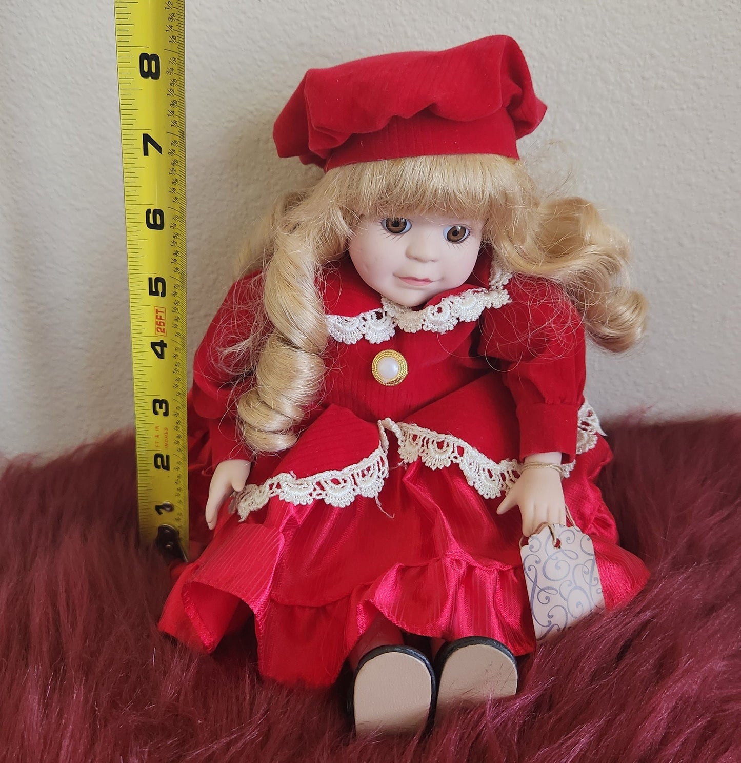 Enchanting Porcelain Musical Doll - Dan Dee Collectors Choice