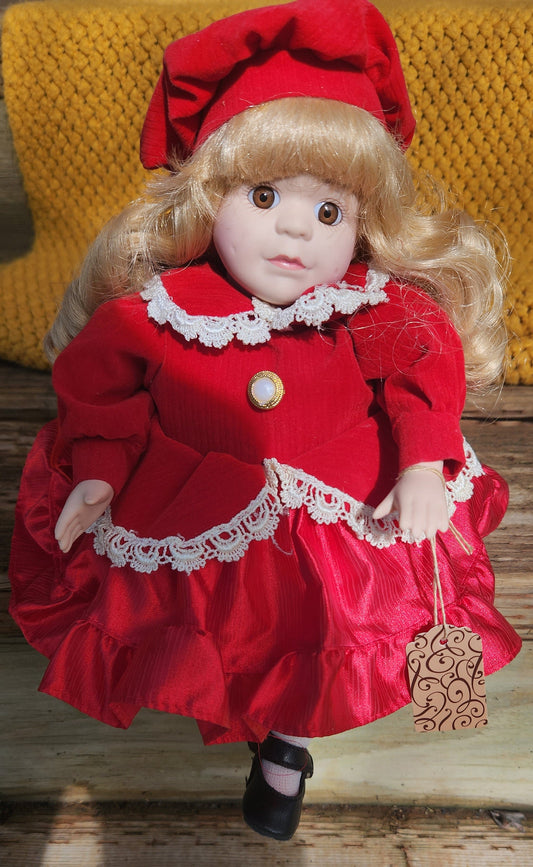 Enchanting Porcelain Musical Doll - Dan Dee Collectors Choice