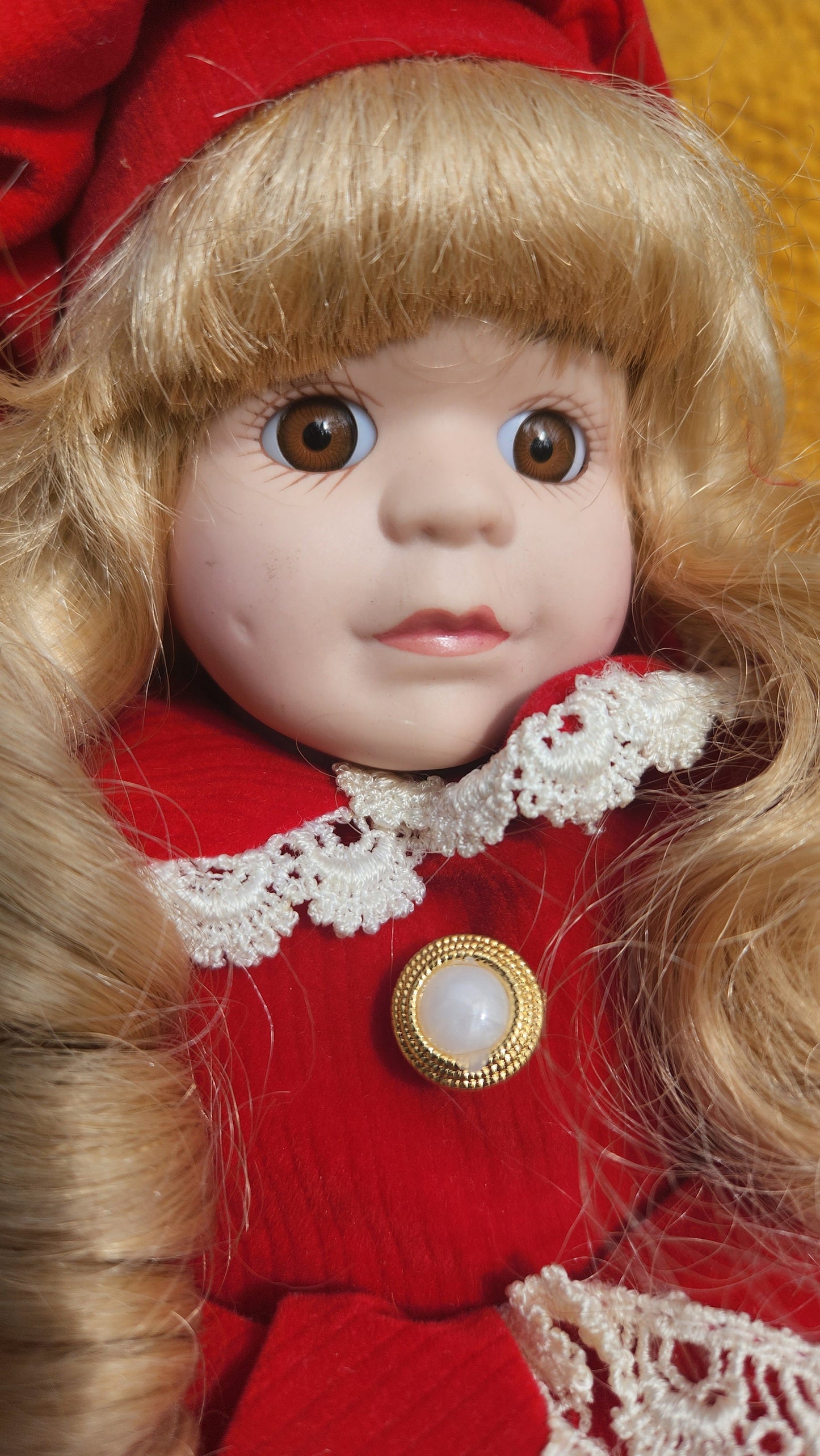 Enchanting Porcelain Musical Doll - Dan Dee Collectors Choice
